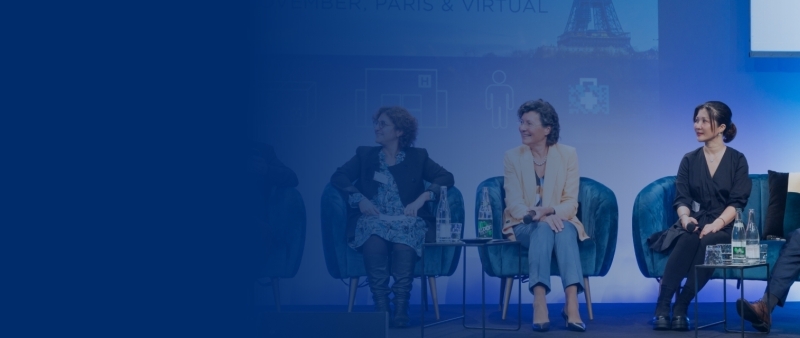 Global healthcare event banner