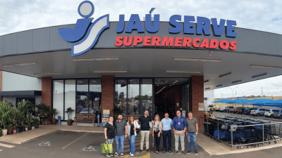 a photo of a Jau serve supermercados store.