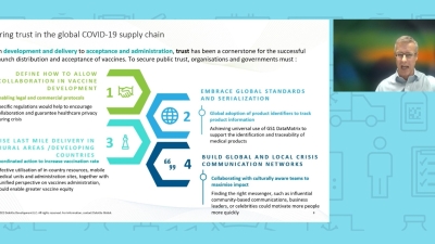 Securing trust in the Global Covid-19 Supply Chain